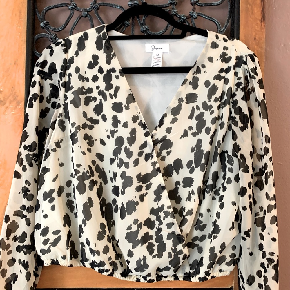 Animal Print Blouse